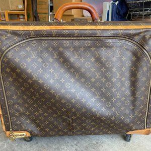 Vintage Louis Vuitton Monogram Rolling Suitcase
